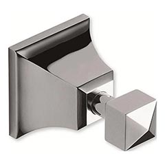 Atlas Homewares [GRASH-CH] Solid Brass Robe Hook - Gratitude Series - Polished Chrome Finish