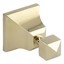 Atlas Homewares [GRASH-FG] Solid Brass Robe Hook - Gratitude Series - French Gold Finish