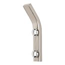 Atlas Homewares [SOSH-BRN] Solid Brass Robe Hook - Solange Series - Brushed Nickel Finish