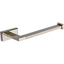 Atlas Homewares [AXTP-PN] Solid Brass Toilet Tissue Holder - Single Arm - Axel Series - Polished Nickel Finish