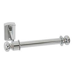 Atlas Homewares [LGTP-CH] Solid Brass Toilet Tissue Holder - Single Arm - Legacy Bath Series - Polished Chrome Finish