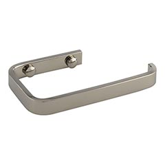 Atlas Homewares [SOTP-PN] Solid Brass Toilet Tissue Holder - Single Arm - Solange Series - Polished Nickel Finish