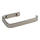 Atlas Homewares [SOTP-PN] Solid Brass Toilet Tissue Holder - Single Arm - Solange Series - Polished Nickel Finish