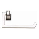 Atlas Homewares [SUTTP-PN] Die Cast Zinc Toilet Tissue Holder - Single Arm - Sutton Place Series - Polished Nickel Finish