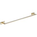 Atlas Homewares [AXTB600-FG] Solid Brass Single Towel Bar - Axel Series - French Gold Finish - 24" L