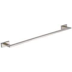 Atlas Homewares [AXTB600-PN] Solid Brass Single Towel Bar - Axel Series - Polished Nickel Finish - 24&quot; L