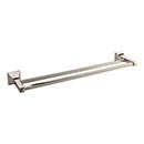 Atlas Homewares [GRADTB600-PN] Solid Brass Double Towel Bar - Gratitude Series - Polished Nickel Finish - 21 1/2" C/C - 23 1/2" L