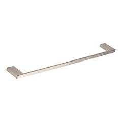 Atlas Homewares [PATB600-BRN] Solid Brass Single Towel Bar - Parker Series - Brushed Nickel Finish - 22&quot; C/C - 23 5/8&quot; L