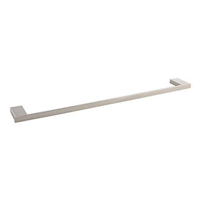 Atlas Homewares [PATB600-PN] Solid Brass Single Towel Bar - Parker Series - Polished Nickel Finish - 22" C/C - 23 5/8" L