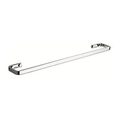 Atlas Homewares [SOTB450-CH] Solid Brass Single Towel Bar - Solange Series - Polished Chrome Finish - 15 1/4&quot; C/C - 17 3/4&quot; L