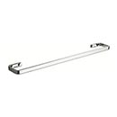 Atlas Homewares [SOTB450-CH] Solid Brass Single Towel Bar - Solange Series - Polished Chrome Finish - 15 1/4" C/C - 17 3/4" L