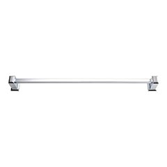 Atlas Homewares [SUTTB18-CH] Die Cast Zinc Single Towel Bar - Sutton Place Series - Polished Chrome Finish - 18&quot; C/C - 19&quot; L