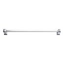 Atlas Homewares [SUTTB18-CH] Die Cast Zinc Single Towel Bar - Sutton Place Series - Polished Chrome Finish - 18" C/C - 19" L