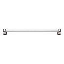 Atlas Homewares [SUTTB18-PN] Die Cast Zinc Single Towel Bar - Sutton Place Series - Polished Nickel Finish - 18" C/C - 19" L