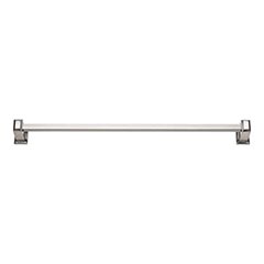 Atlas Homewares [SUTTB24-BRN] Die Cast Zinc Single Towel Bar - Sutton Place Series - Brushed Nickel Finish - 24&quot; C/C - 25&quot; L