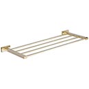 Atlas Homewares [AXRK550-FG] Solid Brass Towel Rack - Axel Series - French Gold Finish - 22" L