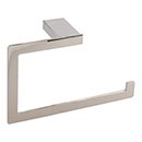 Atlas Homewares [PATR-PN] Solid Brass Single Towel Ring - Parker Series - Polished Nickel Finish