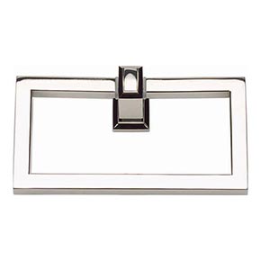 Atlas Homewares [SUTTR-PN] Die Cast Zinc Single Towel Ring - Sutton Place Series - Polished Nickel Finish