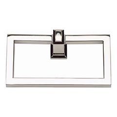 Atlas Homewares [SUTTR-PN] Die Cast Zinc Single Towel Ring - Sutton Place Series - Polished Nickel Finish