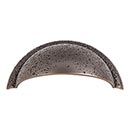 Atlas Homewares [274-VB] Die Cast Zinc Cabinet Cup Pull - Olde World Series - Venetian Bronze Finish - 3&quot; C/C - 3 3/4&quot; L