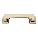 Atlas Homewares [339-FG] Die Cast Zinc Cabinet Cup Pull - Sutton Place Series - French Gold Finish - 3&quot; C/C - 4 7/8&quot; L
