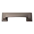 Atlas Homewares [339-SL] Die Cast Zinc Cabinet Cup Pull - Sutton Place Series - Slate Finish - 3&quot; C/C - 4 7/8&quot; L