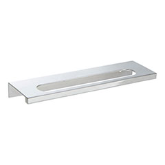 Atlas Homewares [365-CH] Die Cast Zinc Cabinet Edge Pull - Modern Square Edge Series - Polished Chrome Finish - 128mm C/C - 6 1/2&quot; L