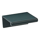 Atlas Homewares [A831-BL] Aluminum Cabinet Edge Pull - Tab Edge Series - Matte Black Finish - 32mm C/C - 1 1/2" L