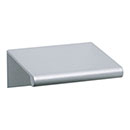 Atlas Homewares [A831-MC] Aluminum Cabinet Edge Pull - Tab Edge Series - Matte Chrome Finish - 32mm C/C - 1 1/2" L