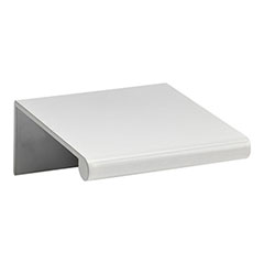 Atlas Homewares [A831-WG] Aluminum Cabinet Edge Pull - Tab Edge Series - High White Gloss Finish - 32mm C/C - 1 1/2&quot; L