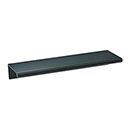 Atlas Homewares [A832-BL] Aluminum Cabinet Edge Pull - Tab Edge Series - Matte Black Finish - 110mm C/C - 5 1/8&quot; L