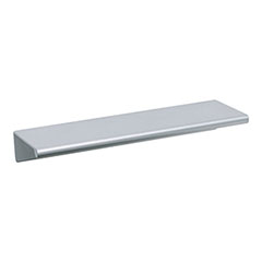 Atlas Homewares [A832-MC] Aluminum Cabinet Edge Pull - Tab Edge Series - Matte Chrome Finish - 110mm C/C - 5 1/8&quot; L