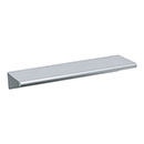 Atlas Homewares [A832-MC] Aluminum Cabinet Edge Pull - Tab Edge Series - Matte Chrome Finish - 110mm C/C - 5 1/8&quot; L