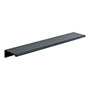 Atlas Homewares [A863-BL] Aluminum Cabinet Edge Pull - Tab Edge Series - Matte Black Finish - 224mm C/C - 9 5/8&quot; L