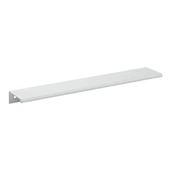 Atlas Homewares [A863-WG] Aluminum Cabinet Edge Pull - Tab Edge Series - High White Gloss Finish - 224mm C/C - 9 5/8&quot; L