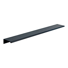 Atlas Homewares [A864-BL] Aluminum Cabinet Edge Pull - Tab Edge Series - Matte Black Finish - 320mm C/C - 13 1/4&quot; L