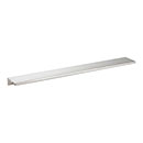 Atlas Homewares [A864-BN] Aluminum Cabinet Edge Pull - Tab Edge Series - Brushed Nickel Finish - 320mm C/C - 13 1/4&quot; L