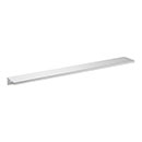 Atlas Homewares [A864-CH] Aluminum Cabinet Edge Pull - Tab Edge Series - Polished Chrome Finish - 320mm C/C - 13 1/4" L