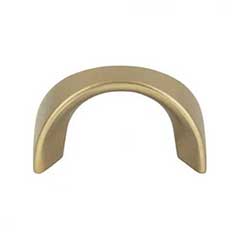 Atlas Homewares [A848-CM] Die Cast Zinc Cabinet Finger Pull - Sleek Series - Champagne Finish - 1 1/4&quot; C/C - 1 5/8&quot; L