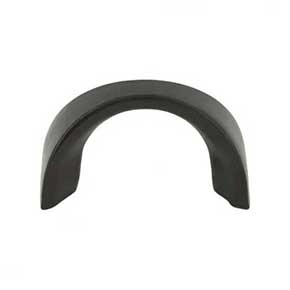 Atlas Homewares [A848-MB] Die Cast Zinc Cabinet Finger Pull - Sleek Series - Modern Bronze Finish - 1 1/4" C/C - 1 5/8" L