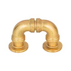 Atlas Homewares [366-UB] Die Cast Zinc Cabinet Finger Pull - Steampunk Series - Vintage Brass Finish - 1 5/16&quot; C/C - 2 1/8&quot; L