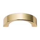 Atlas Homewares [396-FG] Die Cast Zinc Cabinet Finger Pull - Tableau Series - French Gold Finish - 1 7/16" C/C - 1 3/4" L