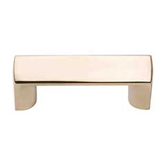 Atlas Homewares [400-FG] Die Cast Zinc Cabinet Finger Pull - Tableau Series - French Gold Finish - 1 7/16&quot; C/C - 1 3/4&quot; L