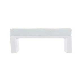 Atlas Homewares [401-CH] Die Cast Zinc Cabinet Finger Pull - Tableau Series - Polished Chrome Finish - 1 7/8" C/C - 2 1/8" L