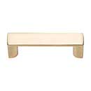 Atlas Homewares [401-FG] Die Cast Zinc Cabinet Finger Pull - Tableau Series - French Gold Finish - 1 7/8&quot; C/C - 2 1/8&quot; L