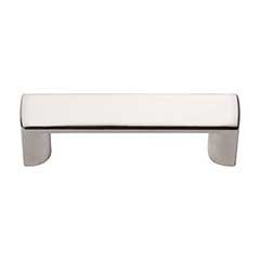 Atlas Homewares [401-PN] Die Cast Zinc Cabinet Finger Pull - Tableau Series - Polished Nickel Finish - 1 7/8&quot; C/C - 2 1/8&quot; L