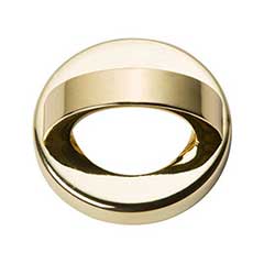 Atlas Homewares [404-FG] Die Cast Zinc Cabinet Finger Pull - Tableau Series - French Gold Finish - 1 7/16&quot; C/C - 1 7/8&quot; L