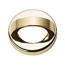 Atlas Homewares [404-FG] Die Cast Zinc Cabinet Finger Pull - Tableau Series - French Gold Finish - 1 7/16&quot; C/C - 1 7/8&quot; L