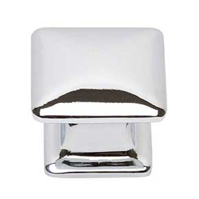 Atlas Homewares [322-CH] Die Cast Zinc Cabinet Knob - Alcott Series - Polished Chrome Finish - 1 1/4" Sq.