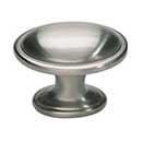 Atlas Homewares [316-BRN] Die Cast Zinc Cabinet Knob - Austen Series - Brushed Nickel Finish - 1 5/16" L